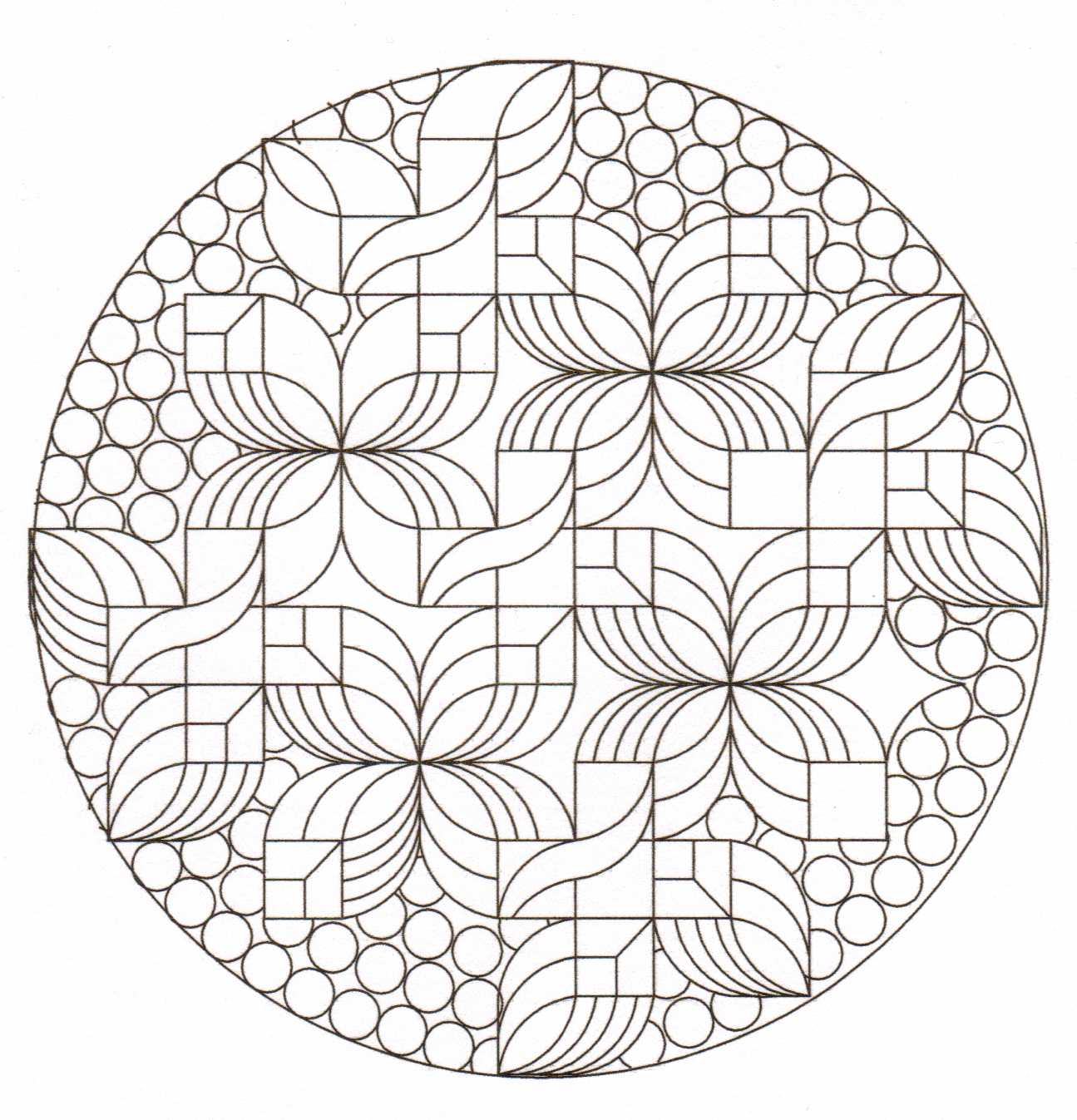zentangle coloring pages free - photo #27